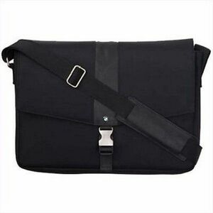 BMW LAPTOP MESSENGER BAG BLACK
